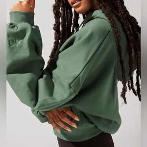 Popflex Pullover Cloud Hoodie in Juniper XXS/XS